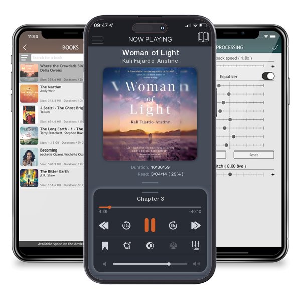 Download fo free audiobook Woman of Light by Kali Fajardo-Anstine and listen anywhere on your iOS devices in the ListenBook app.