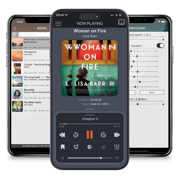 Download fo free audiobook Woman on Fire by Lisa Barr and listen anywhere on your iOS devices in the ListenBook app.