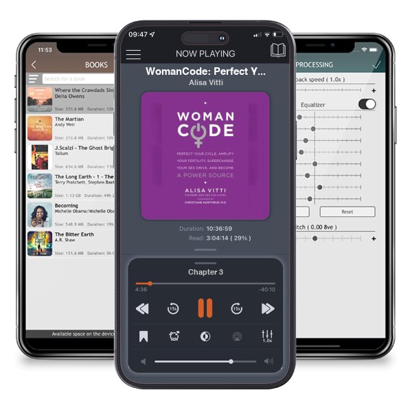 Download fo free audiobook WomanCode: Perfect Your Cycle, Amplify Your Fertility, Supercharge Your Sex Drive, and Become a Power Source by Alisa Vitti and listen anywhere on your iOS devices in the ListenBook app.