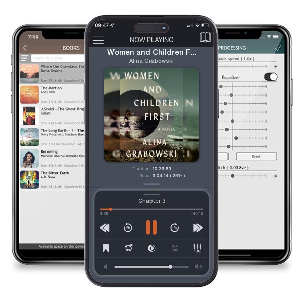 Download fo free audiobook Women and Children First by Alina Grabowski and listen anywhere on your iOS devices in the ListenBook app.