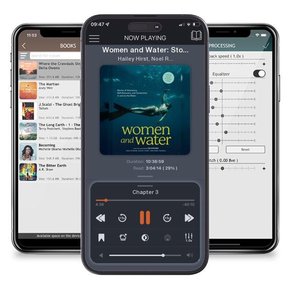 Download fo free audiobook Women and Water: Stories of Adventure, Self-Discovery, and... by Hailey Hirst, Noel Russell, et al. and listen anywhere on your iOS devices in the ListenBook app.