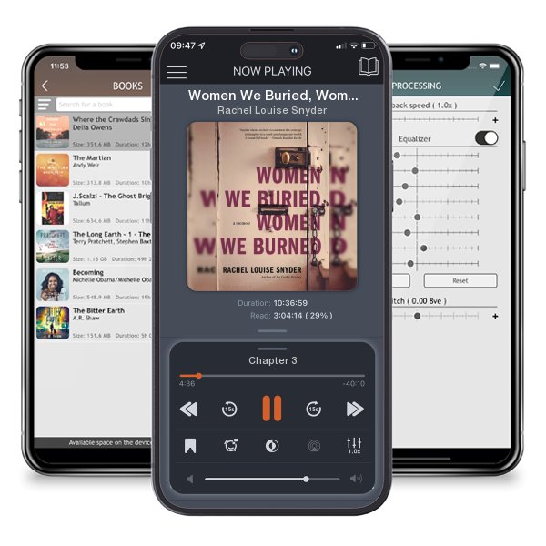 Download fo free audiobook Women We Buried, Women We Burned: A Memoir by Rachel Louise Snyder and listen anywhere on your iOS devices in the ListenBook app.