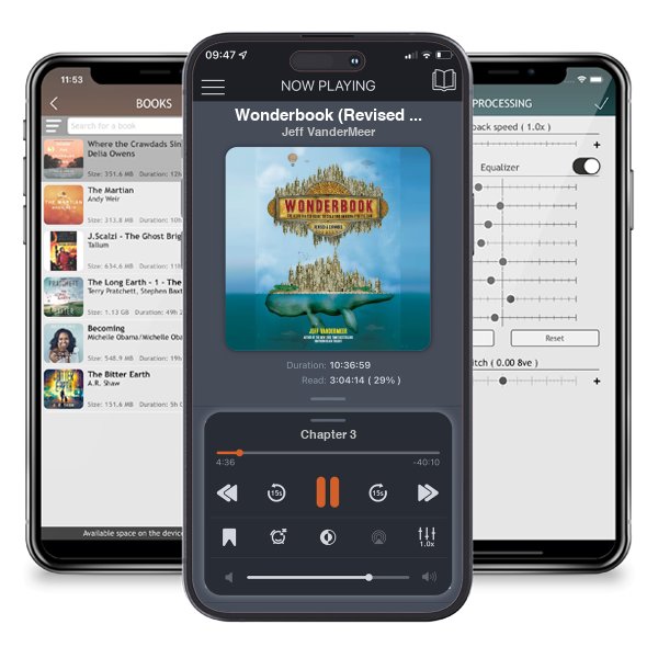 Download fo free audiobook Wonderbook (Revised and Expanded): The Illustrated Guide to Creating Imaginative Fiction by Jeff VanderMeer and listen anywhere on your iOS devices in the ListenBook app.