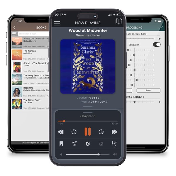 Download fo free audiobook Wood at Midwinter by Susanna Clarke and listen anywhere on your iOS devices in the ListenBook app.