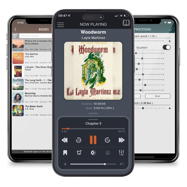 Download fo free audiobook Woodworm by Layla Martinez and listen anywhere on your iOS devices in the ListenBook app.