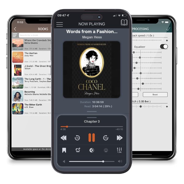 Download fo free audiobook Words from a Fashion Icon: Coco Chanel by Megan Hess and listen anywhere on your iOS devices in the ListenBook app.