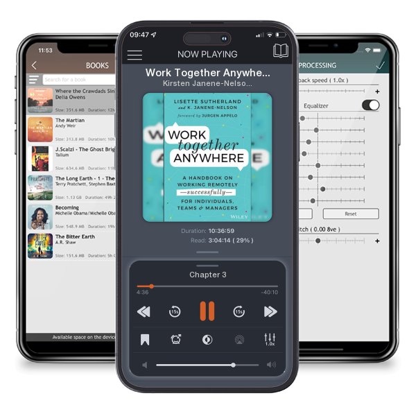 Download fo free audiobook Work Together Anywhere: A Handbook on Working Remotely... by Kirsten Janene-Nelson and Lisette Sutherland and listen anywhere on your iOS devices in the ListenBook app.