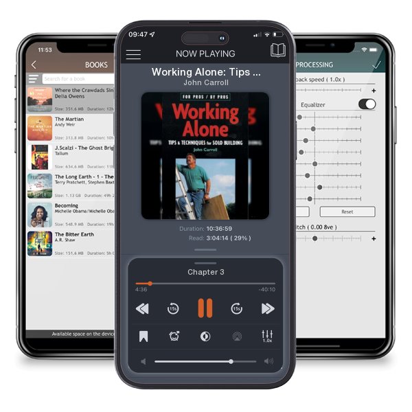 Download fo free audiobook Working Alone: Tips & Techniques for Solo Building by John Carroll and listen anywhere on your iOS devices in the ListenBook app.