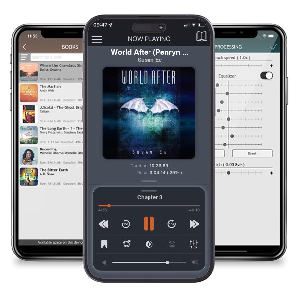 Download fo free audiobook World After (Penryn & the End of Days, #2) by Susan Ee and listen anywhere on your iOS devices in the ListenBook app.