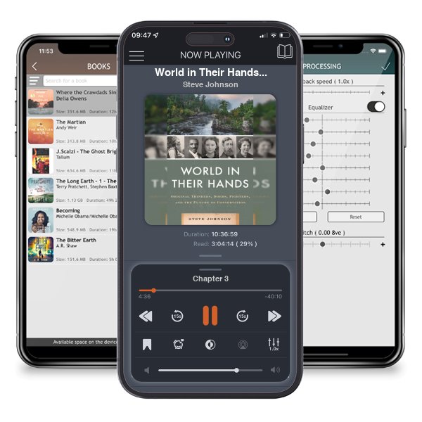 Download fo free audiobook World in Their Hands: Original Thinkers, Doers, Fighters, and the Future of Conservation by Steve Johnson and listen anywhere on your iOS devices in the ListenBook app.