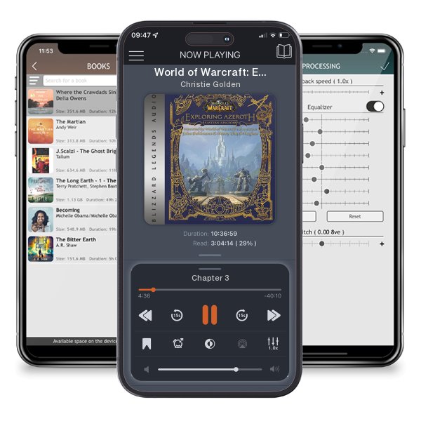 Download fo free audiobook World of Warcraft: Exploring Azeroth by Christie Golden and listen anywhere on your iOS devices in the ListenBook app.