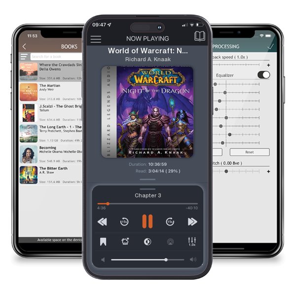 Download fo free audiobook World of Warcraft: Night of the Dragon by Richard A. Knaak and listen anywhere on your iOS devices in the ListenBook app.