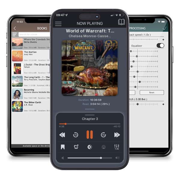 Download fo free audiobook World of Warcraft: The Official Cookbook by Chelsea Monroe-Cassel and listen anywhere on your iOS devices in the ListenBook app.
