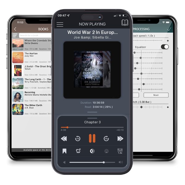Download fo free audiobook World War 2 In Europe (Great Battles for Boys Series, Book 3) by Joe & Sibella Giorello and listen anywhere on your iOS devices in the ListenBook app.