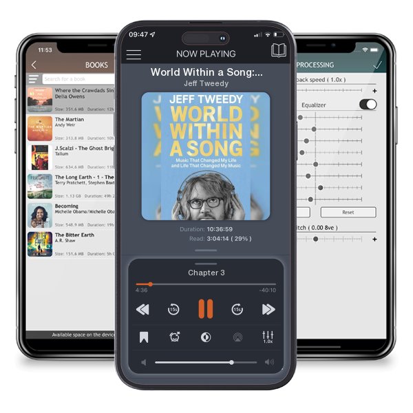 Download fo free audiobook World Within a Song: Music That Changed My Life and Life That... by Jeff Tweedy and listen anywhere on your iOS devices in the ListenBook app.