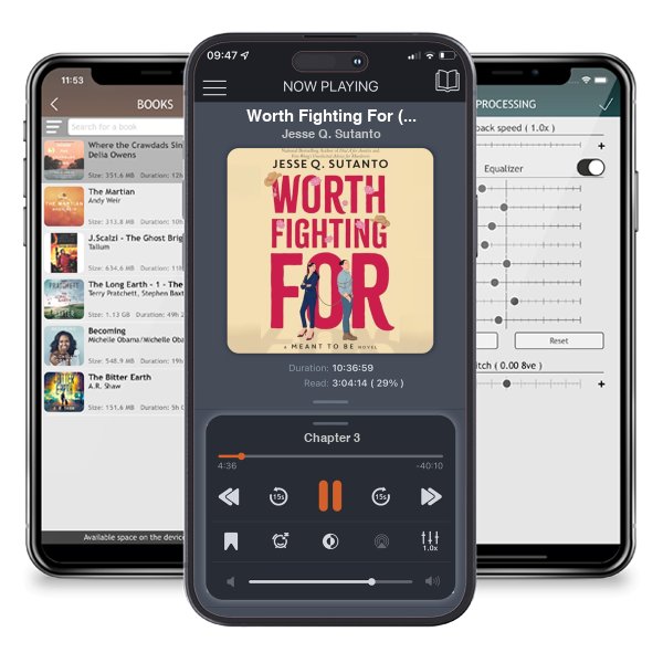 Download fo free audiobook Worth Fighting For (Meant to Be, #5) by Jesse Q. Sutanto and listen anywhere on your iOS devices in the ListenBook app.