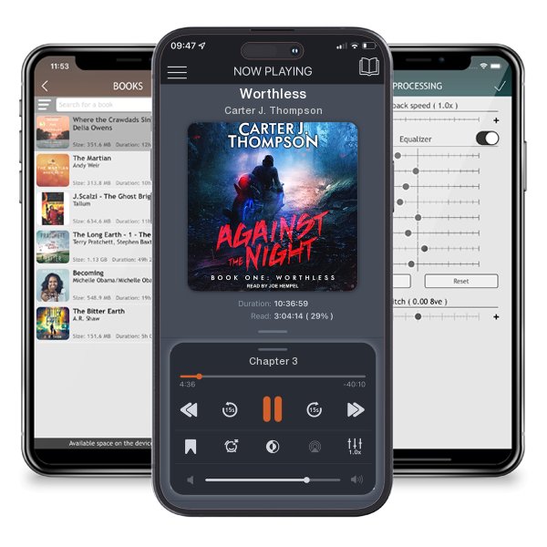 Download fo free audiobook Worthless by Carter J. Thompson and listen anywhere on your iOS devices in the ListenBook app.