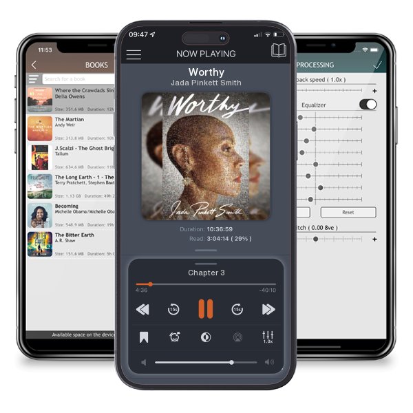 Download fo free audiobook Worthy by Jada Pinkett Smith and listen anywhere on your iOS devices in the ListenBook app.