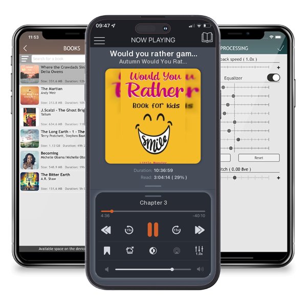 Download fo free audiobook Would you rather game book: A Fun Family Activity Book for Boys and Girls Ages 6, 7, 8, 9, 10, 11, and 12 Years Old - Best game for family time by Autumn Would You Rather Books and listen anywhere on your iOS devices in the ListenBook app.