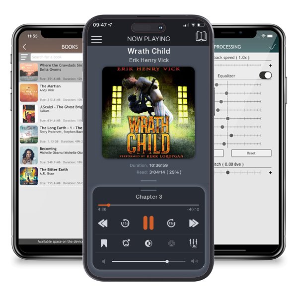 Download fo free audiobook Wrath Child by Erik Henry Vick and listen anywhere on your iOS devices in the ListenBook app.