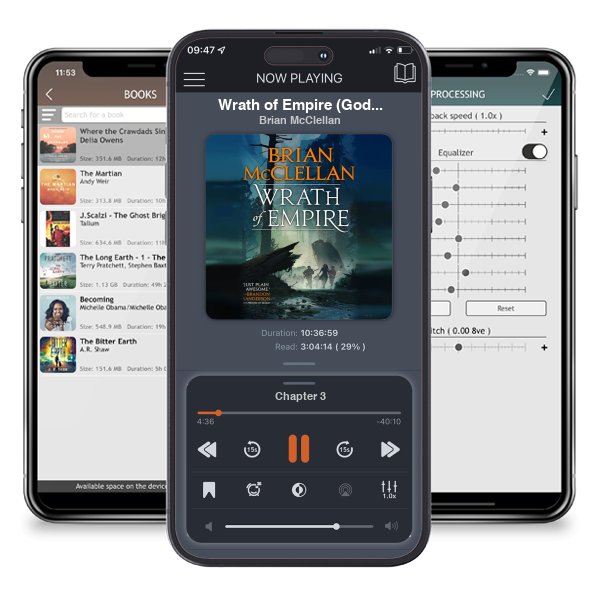Download fo free audiobook Wrath of Empire (Gods of Blood and Powder, #2) by Brian McClellan and listen anywhere on your iOS devices in the ListenBook app.