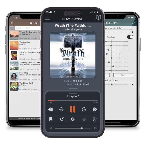 Download fo free audiobook Wrath (The Faithful and the Fallen, #4) by John Gwynne and listen anywhere on your iOS devices in the ListenBook app.
