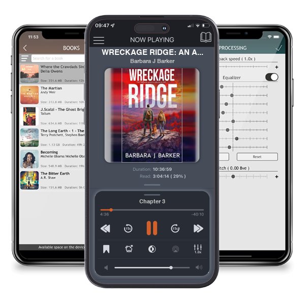 Download fo free audiobook WRECKAGE RIDGE: AN APOCALYTIC THRILLER! (THE WRECKAGE SERIES Book 3) by Barbara J Barker and listen anywhere on your iOS devices in the ListenBook app.