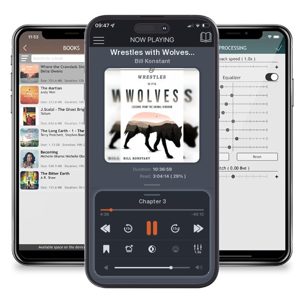 Download fo free audiobook Wrestles with Wolves: Saving the World One Species at a Time,... by Bill Konstant and listen anywhere on your iOS devices in the ListenBook app.