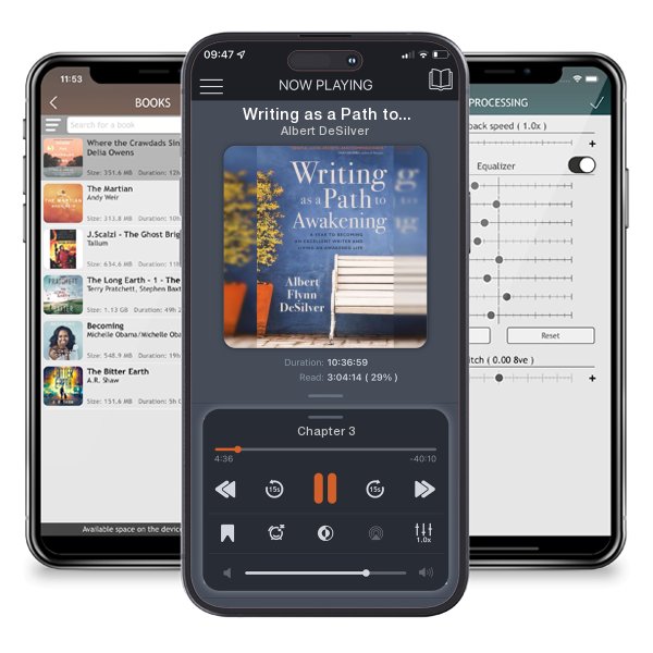 Download fo free audiobook Writing as a Path to Awakening: A Year to Becoming an Excellent Writer and Living an Awakened Life by Albert DeSilver and listen anywhere on your iOS devices in the ListenBook app.