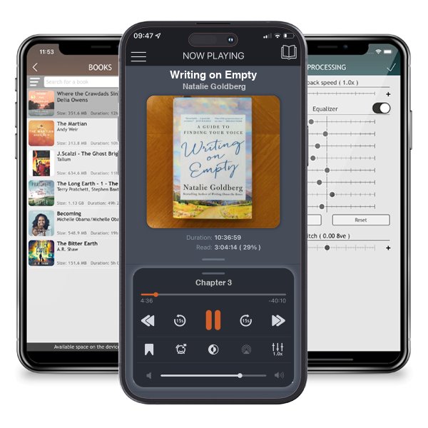 Download fo free audiobook Writing on Empty by Natalie Goldberg and listen anywhere on your iOS devices in the ListenBook app.