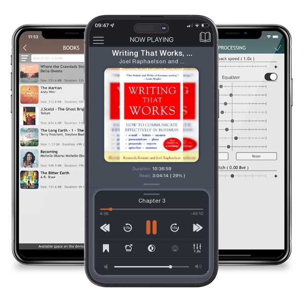 Download fo free audiobook Writing That Works, 3rd Edition: How to Communicate... by Joel Raphaelson and Kenneth Roman and listen anywhere on your iOS devices in the ListenBook app.