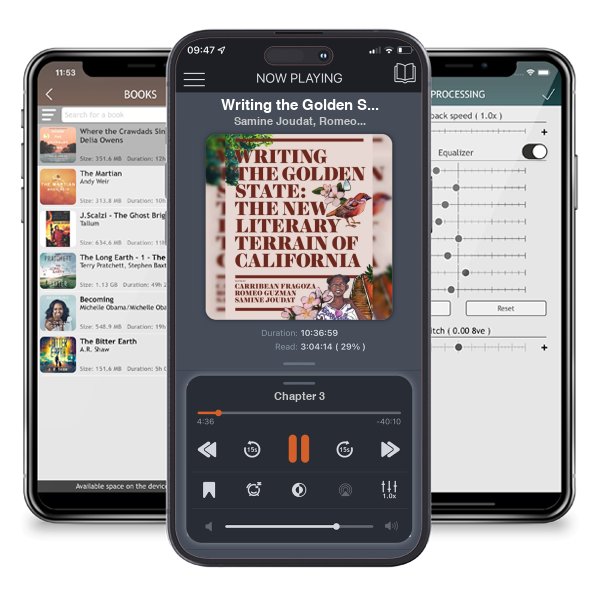 Download fo free audiobook Writing the Golden State: The New Literary Terrain of California by Samine Joudat, Romeo Guzman,  et al. and listen anywhere on your iOS devices in the ListenBook app.