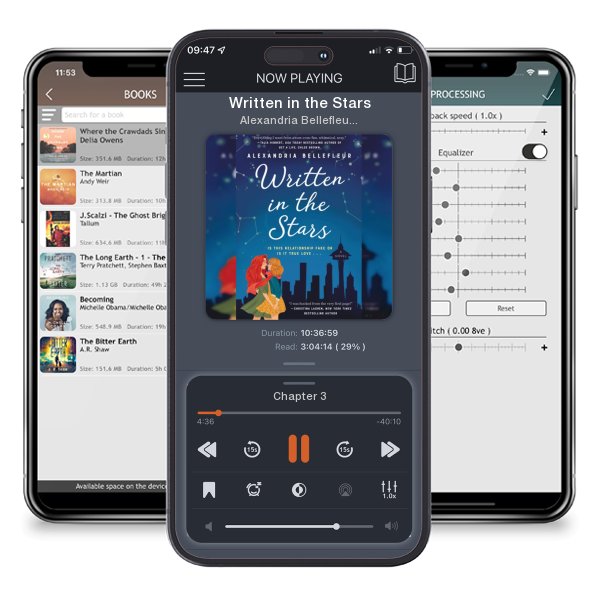 Download fo free audiobook Written in the Stars by Alexandria Bellefleur and listen anywhere on your iOS devices in the ListenBook app.