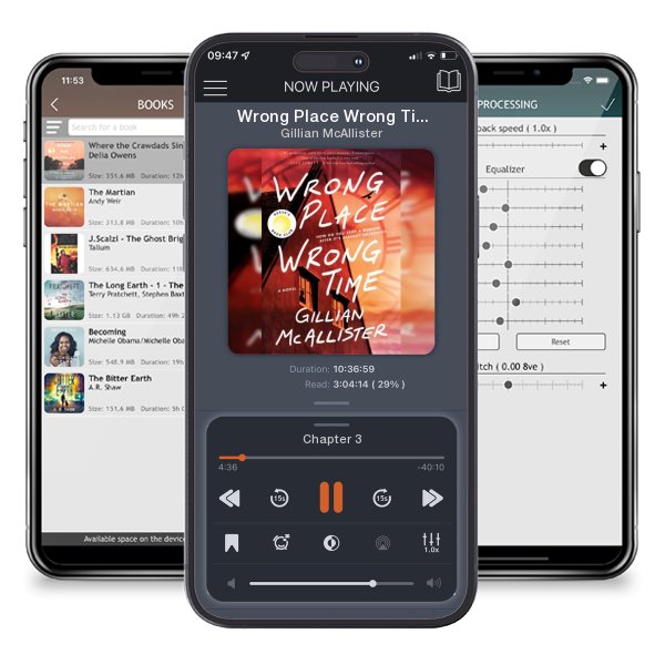 Download fo free audiobook Wrong Place Wrong Time: A Reese's Book Club Pick by Gillian McAllister and listen anywhere on your iOS devices in the ListenBook app.