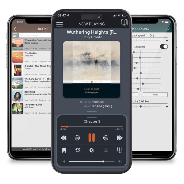 Download fo free audiobook Wuthering Heights (Revised) by Emily Bronte and listen anywhere on your iOS devices in the ListenBook app.