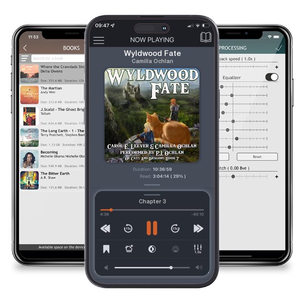 Download fo free audiobook Wyldwood Fate by Camilla Ochlan and listen anywhere on your iOS devices in the ListenBook app.