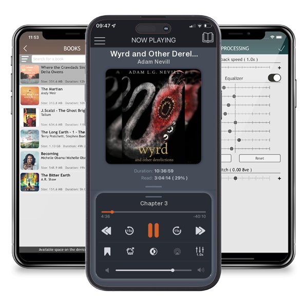 Download fo free audiobook Wyrd and Other Derelictions by Adam Nevill and listen anywhere on your iOS devices in the ListenBook app.
