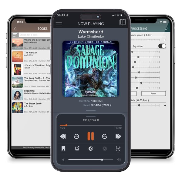 Download fo free audiobook Wyrmshard by Luke Chmilenko and listen anywhere on your iOS devices in the ListenBook app.