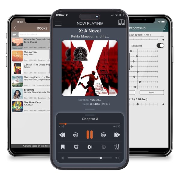 Download fo free audiobook X: A Novel by Kekla Magoon and Ilyasah Shabazz and listen anywhere on your iOS devices in the ListenBook app.