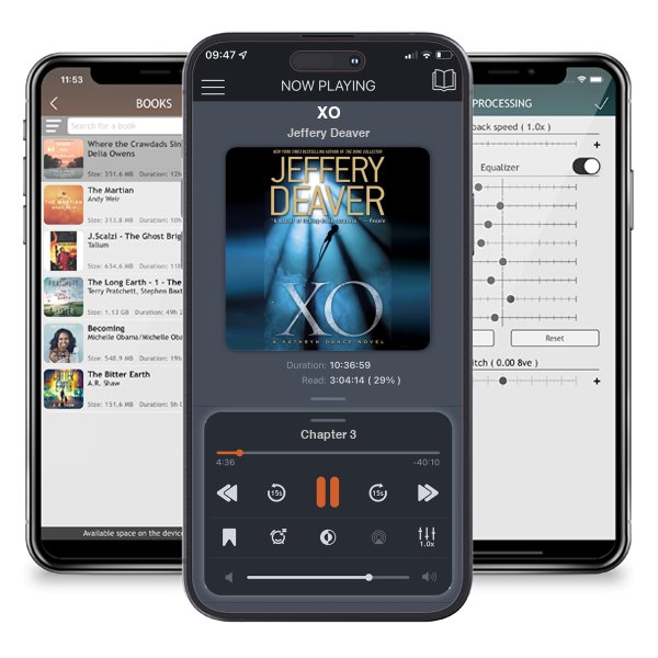 Download fo free audiobook XO by Jeffery Deaver and listen anywhere on your iOS devices in the ListenBook app.