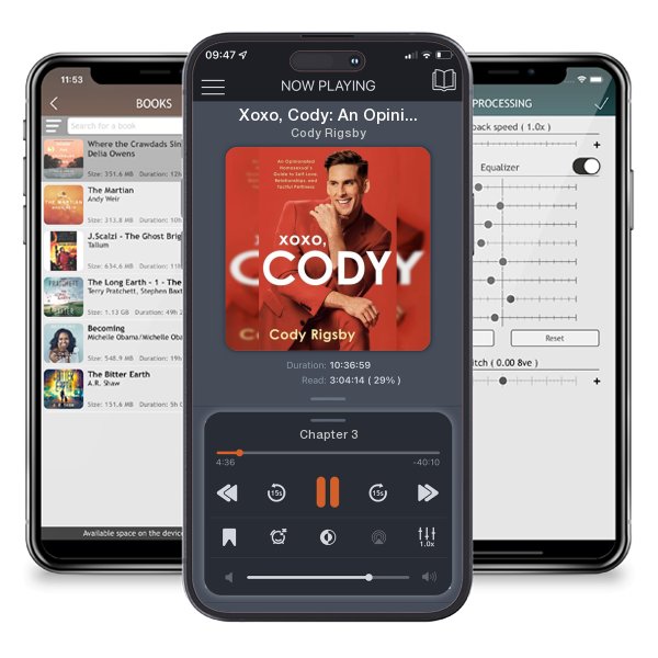 Download fo free audiobook Xoxo, Cody: An Opinionated Homosexual's Guide to Self-Love,... by Cody Rigsby and listen anywhere on your iOS devices in the ListenBook app.