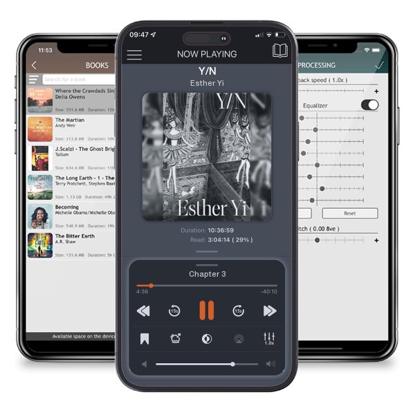 Download fo free audiobook Y/N by Esther Yi and listen anywhere on your iOS devices in the ListenBook app.