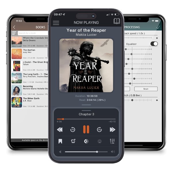 Download fo free audiobook Year of the Reaper by Makiia Lucier and listen anywhere on your iOS devices in the ListenBook app.