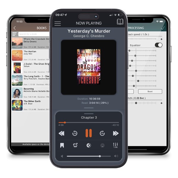Download fo free audiobook Yesterday's Murder by George C. Chesbro and listen anywhere on your iOS devices in the ListenBook app.