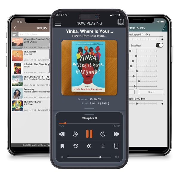 Download fo free audiobook Yinka, Where Is Your Huzband? by Lizzie Damilola Blackburn and listen anywhere on your iOS devices in the ListenBook app.