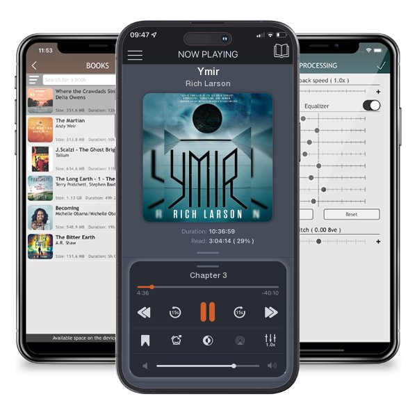 Download fo free audiobook Ymir by Rich Larson and listen anywhere on your iOS devices in the ListenBook app.