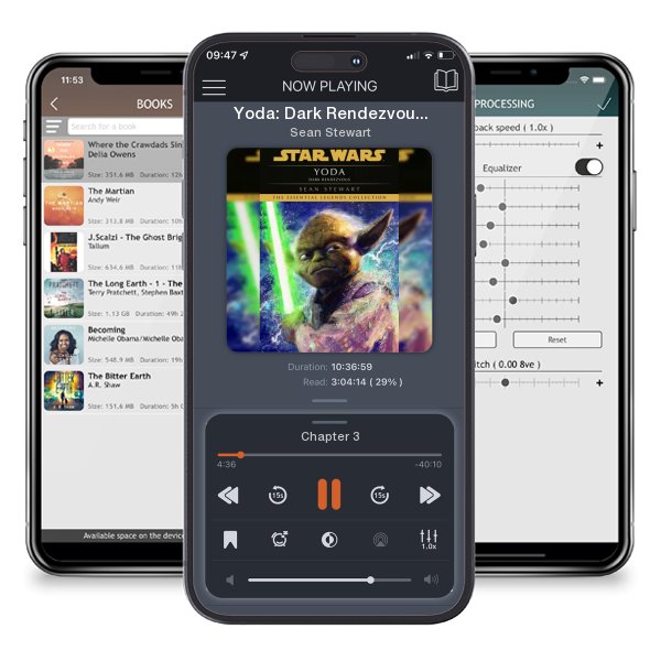 Download fo free audiobook Yoda: Dark Rendezvous: Star Wars Legends by Sean Stewart and listen anywhere on your iOS devices in the ListenBook app.