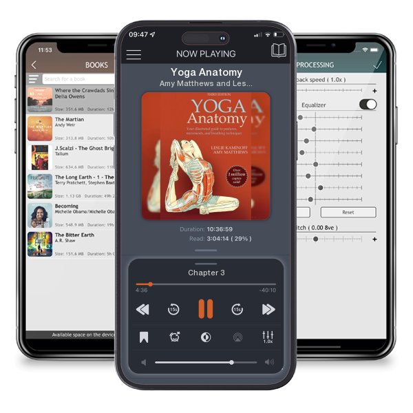 Download fo free audiobook Yoga Anatomy by Amy Matthews and Leslie Kaminoff and listen anywhere on your iOS devices in the ListenBook app.