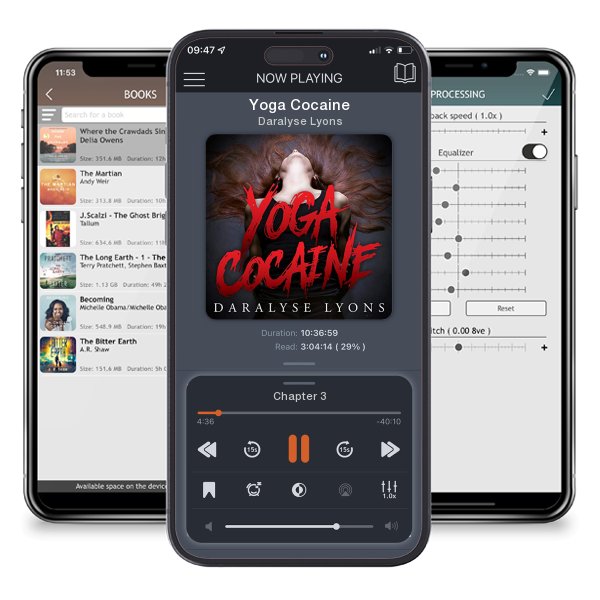 Download fo free audiobook Yoga Cocaine by Daralyse Lyons and listen anywhere on your iOS devices in the ListenBook app.