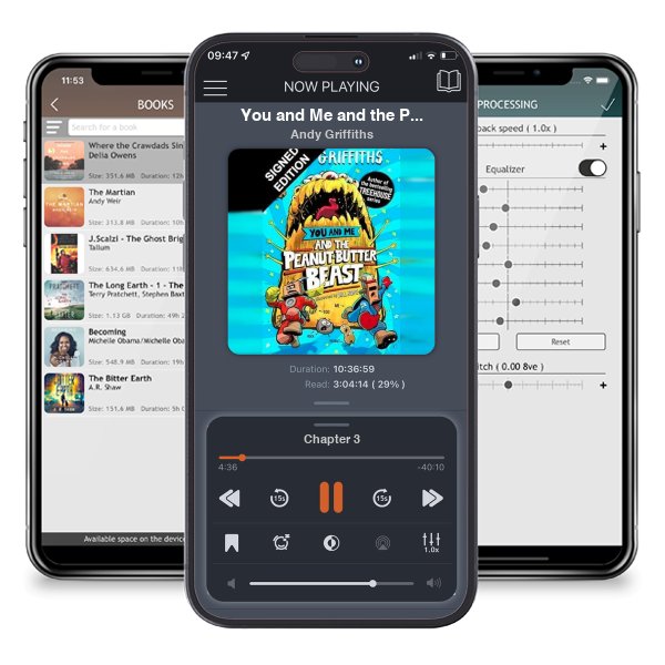 Download fo free audiobook You and Me and the Peanut-Butter Beast: Signed Edition - You and Me by Andy Griffiths and listen anywhere on your iOS devices in the ListenBook app.
